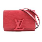 Louis Vuitton Vintage Pre-owned Laeder axelremsvskor Pink, Dam