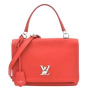 Louis Vuitton Vintage Pre-owned Tyg louis-vuitton-vskor Orange, Dam