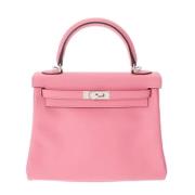 Hermès Vintage Pre-owned Tyg handvskor Pink, Dam