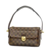 Louis Vuitton Vintage Pre-owned Tyg louis-vuitton-vskor Brown, Dam