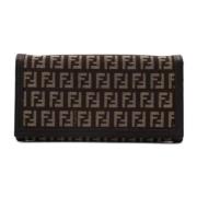 Fendi Vintage Pre-owned Canvas plnbcker Brown, Dam