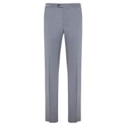 Corneliani Stretchbyxor i ull med fickor Gray, Herr