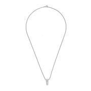 Rick Owens Mini Trunk Charm Necklace Gray, Dam