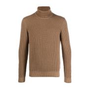 Lardini Turtlenecks Brown, Herr