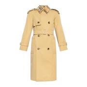 Burberry Bomull trenchcoat Beige, Dam