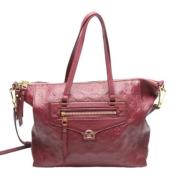 Louis Vuitton Vintage Pre-owned Tyg louis-vuitton-vskor Pink, Dam