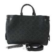 Louis Vuitton Vintage Pre-owned Tyg louis-vuitton-vskor Black, Dam