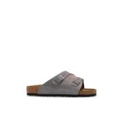 Birkenstock Zurich BS Slides Purple, Herr