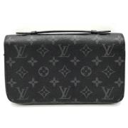 Louis Vuitton Vintage Pre-owned Laeder plnbcker Black, Dam