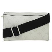 Louis Vuitton Vintage Pre-owned Tyg louis-vuitton-vskor White, Dam