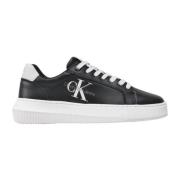 Calvin Klein Chunky Cupsole Mono Svarta Sneakers Black, Dam