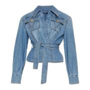 Balmain Denim skjorta Blue, Dam