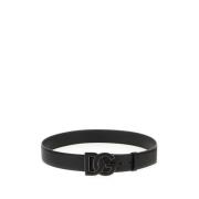 Dolce & Gabbana Fashionable Belt Models Black, Herr