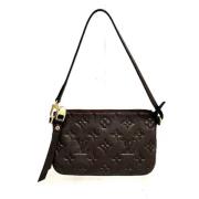 Louis Vuitton Vintage Pre-owned Tyg louis-vuitton-vskor Black, Dam