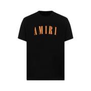 Amiri Kärna Logo Tee Svart Orange Black, Herr