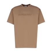 Burberry Beige Bomull T-shirts och Polos Brown, Herr