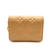 Louis Vuitton Vintage Pre-owned Laeder plnbcker Beige, Dam