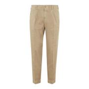 Incotex Slim Fit Casual Byxor Brown, Herr