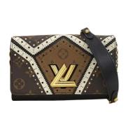 Louis Vuitton Vintage Pre-owned Tyg louis-vuitton-vskor Black, Dam