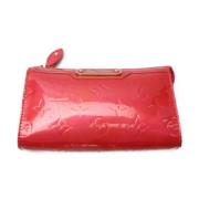 Louis Vuitton Vintage Pre-owned Tyg axelremsvskor Red, Dam