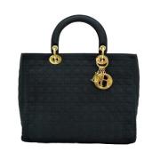 Dior Vintage Pre-owned Tyg dior-vskor Black, Dam