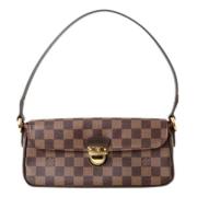 Louis Vuitton Vintage Pre-owned Tyg louis-vuitton-vskor Brown, Dam