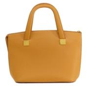 Celine Vintage Pre-owned Laeder handvskor Brown, Dam