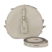 Louis Vuitton Vintage Pre-owned Tyg louis-vuitton-vskor Beige, Dam