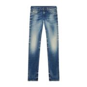 Diesel Snygga Denim Jeans Blue, Herr