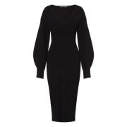 Alberta Ferretti Elegant Svart Klänning Black, Dam