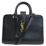 Yves Saint Laurent Vintage Pre-owned Laeder handvskor Black, Dam