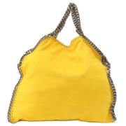 Stella McCartney Pre-owned Pre-owned Tyg totevskor Yellow, Dam