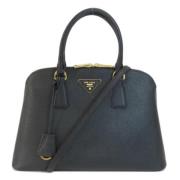 Prada Vintage Pre-owned Laeder handvskor Black, Dam