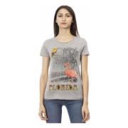 Trussardi T-Shirts Gray, Dam