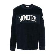 Moncler Sweatshirts Blue, Herr