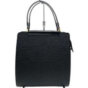 Louis Vuitton Vintage Pre-owned Tyg louis-vuitton-vskor Black, Dam