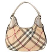 Burberry Vintage Pre-owned Plast handvskor Beige, Dam