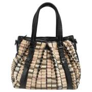 Burberry Vintage Pre-owned Laeder totevskor Black, Dam