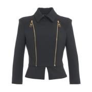 Elisabetta Franchi Svart Blazer Aw24 Damkläder Black, Dam