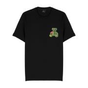 PS By Paul Smith Teddybjörntryck T-shirt Svart Black, Herr