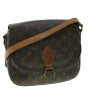 Louis Vuitton Vintage Pre-owned Canvas louis-vuitton-vskor Brown, Dam