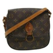 Louis Vuitton Vintage Pre-owned Canvas louis-vuitton-vskor Brown, Dam