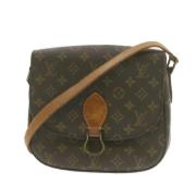 Louis Vuitton Vintage Pre-owned Canvas louis-vuitton-vskor Brown, Dam