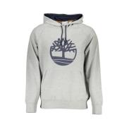 Timberland Mysig Ekologisk Hoodie Gray, Herr