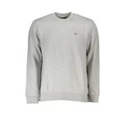 Napapijri Crewneck Sweater Gray, Herr