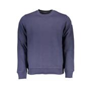 North Sails Blå Sweatshirt med Logodetalj Blue, Herr