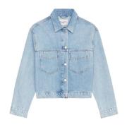 Marc O'Polo Oversized jeansjacka Blue, Dam