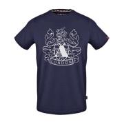 Aquascutum Bomull T-shirt Blue, Herr