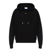 Off White Hoodie med logotyp Black, Herr