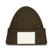 Maison Margiela Ullblandning Beanie Mössa Green, Dam